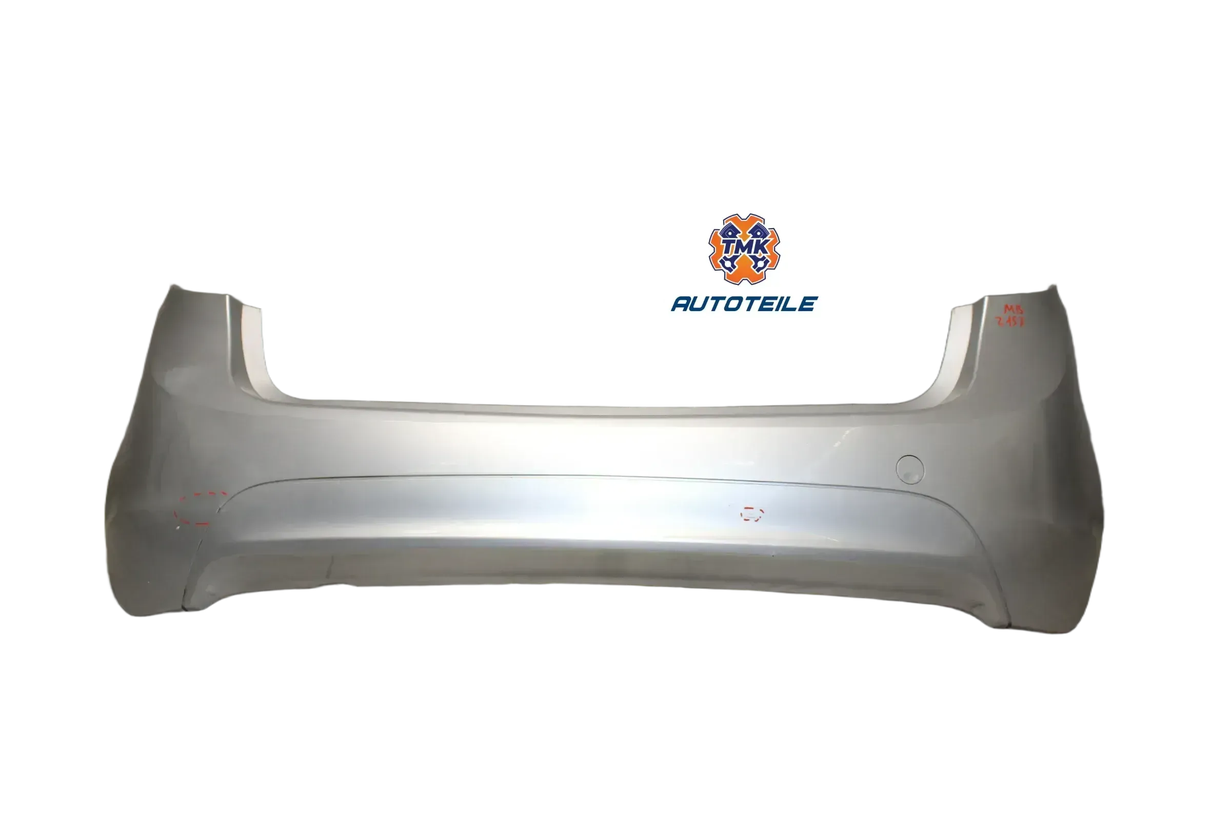 Opel Meriva B Stoßstange hinten Heckstoßstange Heckschürze Z157 Starsilber - Bild 1