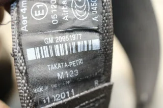 Opel Insignia A Gurt Sicherheitsgurt vorne rechts 20951977 - Bild 4