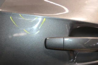 Opel Astra J GTC Tür Vorne Rechts Beifahrertür Z177 Karbongrau - Bild 5