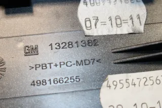Opel Astra J GTC Tankklappe Tankdeckel Tankverschluss Z177 Karbongrau - Bild 5