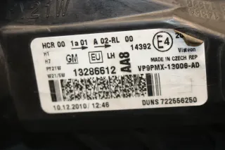 Opel Meriva B Scheinwerfer Halogen Fahrerseite Links 13286612 AA8 - Bild 7