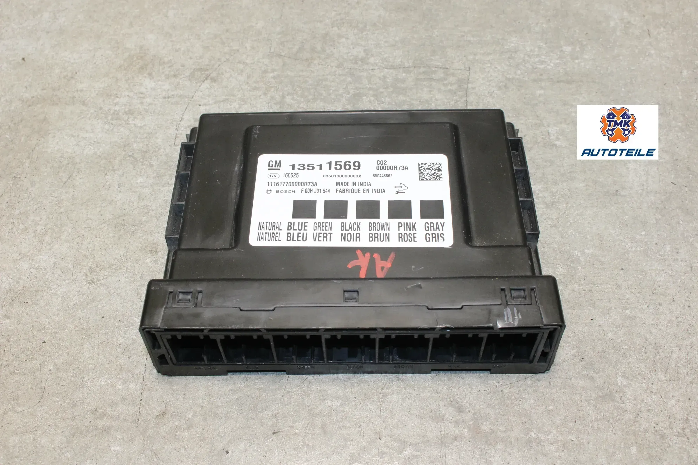 Opel Astra K Komfortsteuergerät BCM Modul 13511569 - Bild 1
