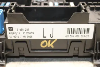 Opel Astra H Sicherungskasten Relaiskasten entheiratet 13268287 LJ - Bild 3