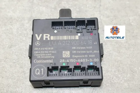 Background image for Mercedes E-Klasse W212 S212 Steuergerät Türsteuergerät vorne rechts A2129004618 VR