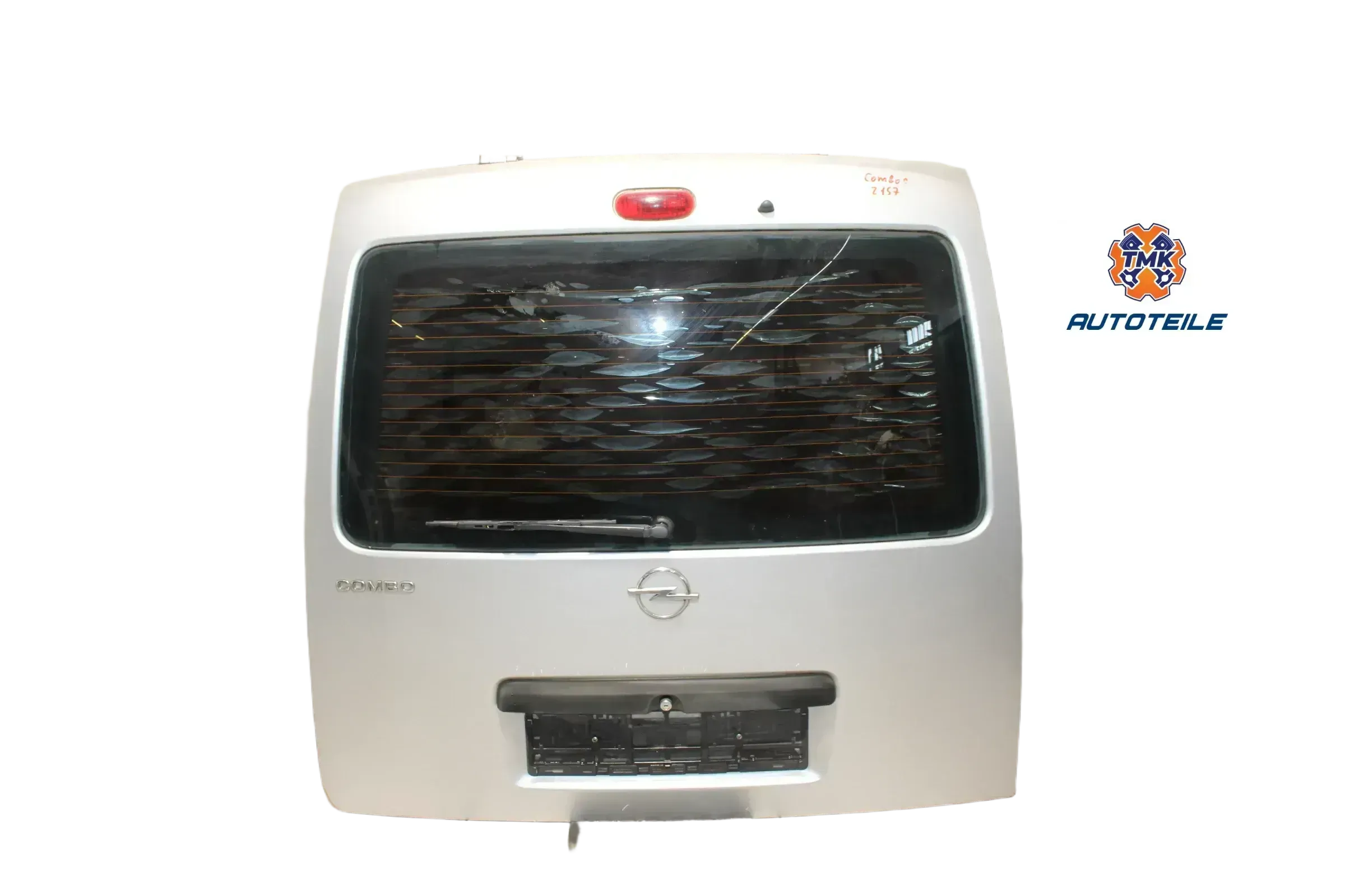 Opel Combo D Heckklappe Kofferraumklappe Z157 Starsilber - Bild 1