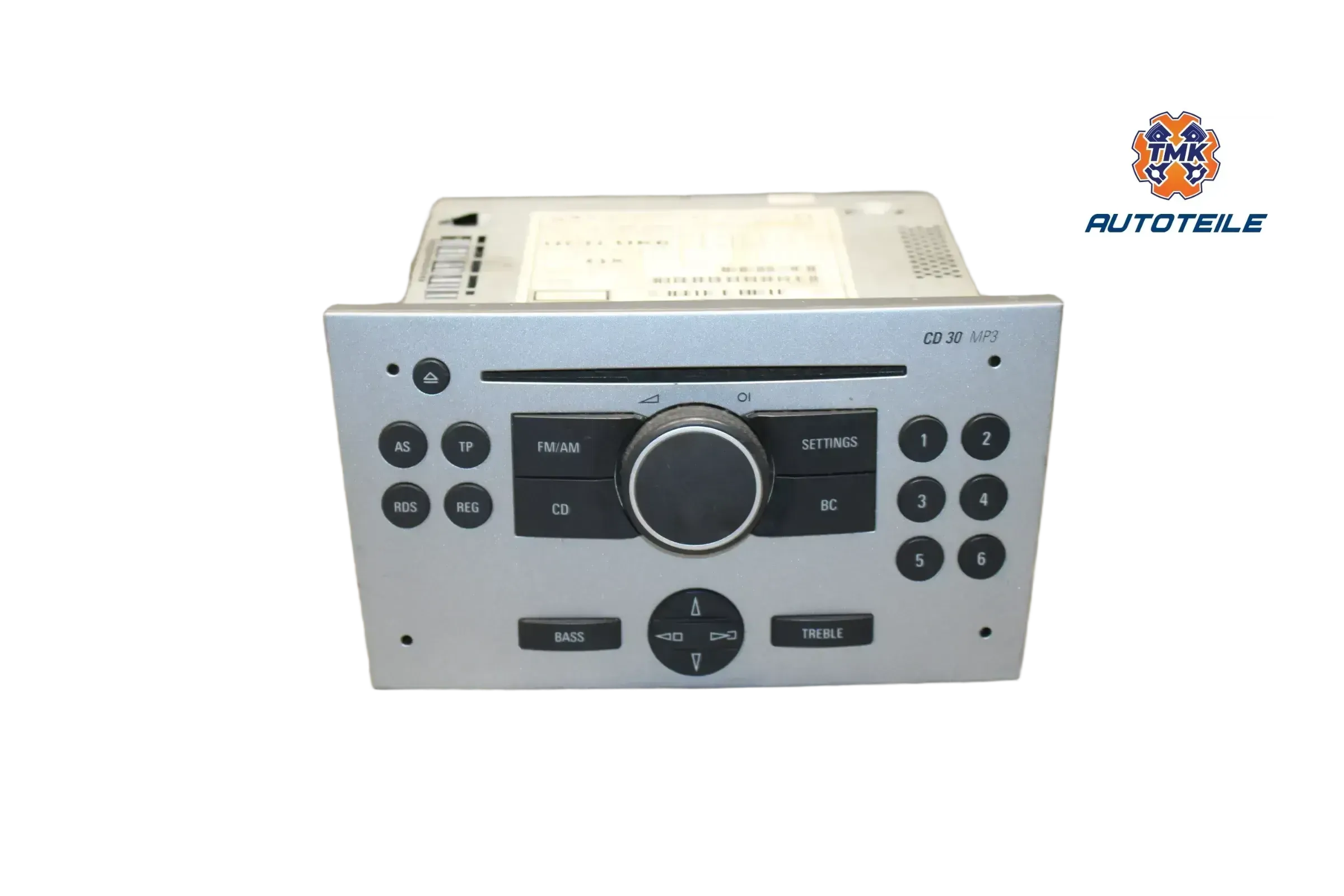 Opel Meriva A Tigra B Autoradio Radio CD30 MP3 entheiratet 13188892 - Bild 1