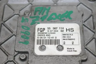 Opel Astra H Motorsteuergerät Steuergerät Motor Entheiratet 1.6 Z16XER 55567114 HS - Bild 5