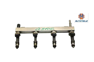 Opel Corsa D Einspritzdüse Einspritzleiste 1.2 1.4 A12XER A14XER 55562258 0280158181 - Bild 1