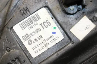 Opel Astra H Spiegel Außenspiegel Rechts Beifahrerseite e-klappbar Z157 Starsilber 13252953 TC6 - Bild 9