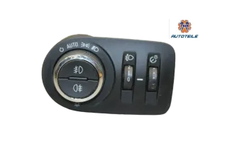 Opel Corsa D Lichtschalter Schalter Licht Nebelscheinwerfer LWR 13310333 TS - Bild 1