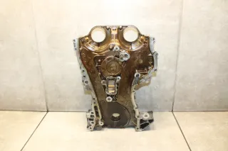 Opel Corsa D Adam Stirndeckel Deckel Ölpumpe 1,2 A12XER A12XEL 55562788 - Bild 4