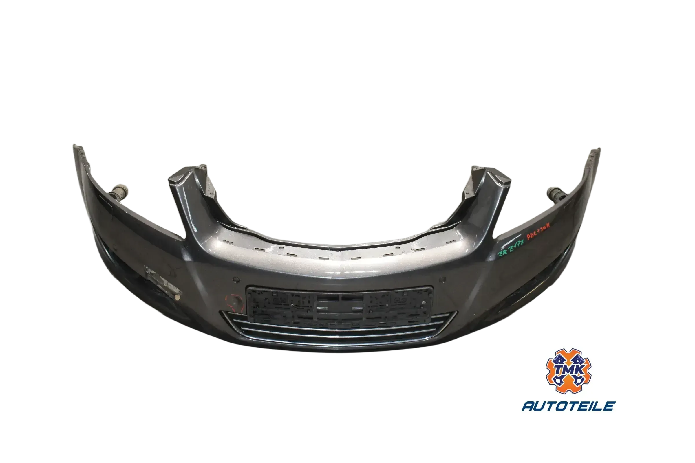 Opel Zafira B Stoßstange Vorne Frontschürze Facelift PDC SWR Z177 Karbongrau - Bild 1
