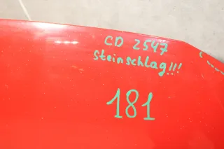 Opel Corsa D Motorhaube Haube Z547 Magmarot - Bild 8