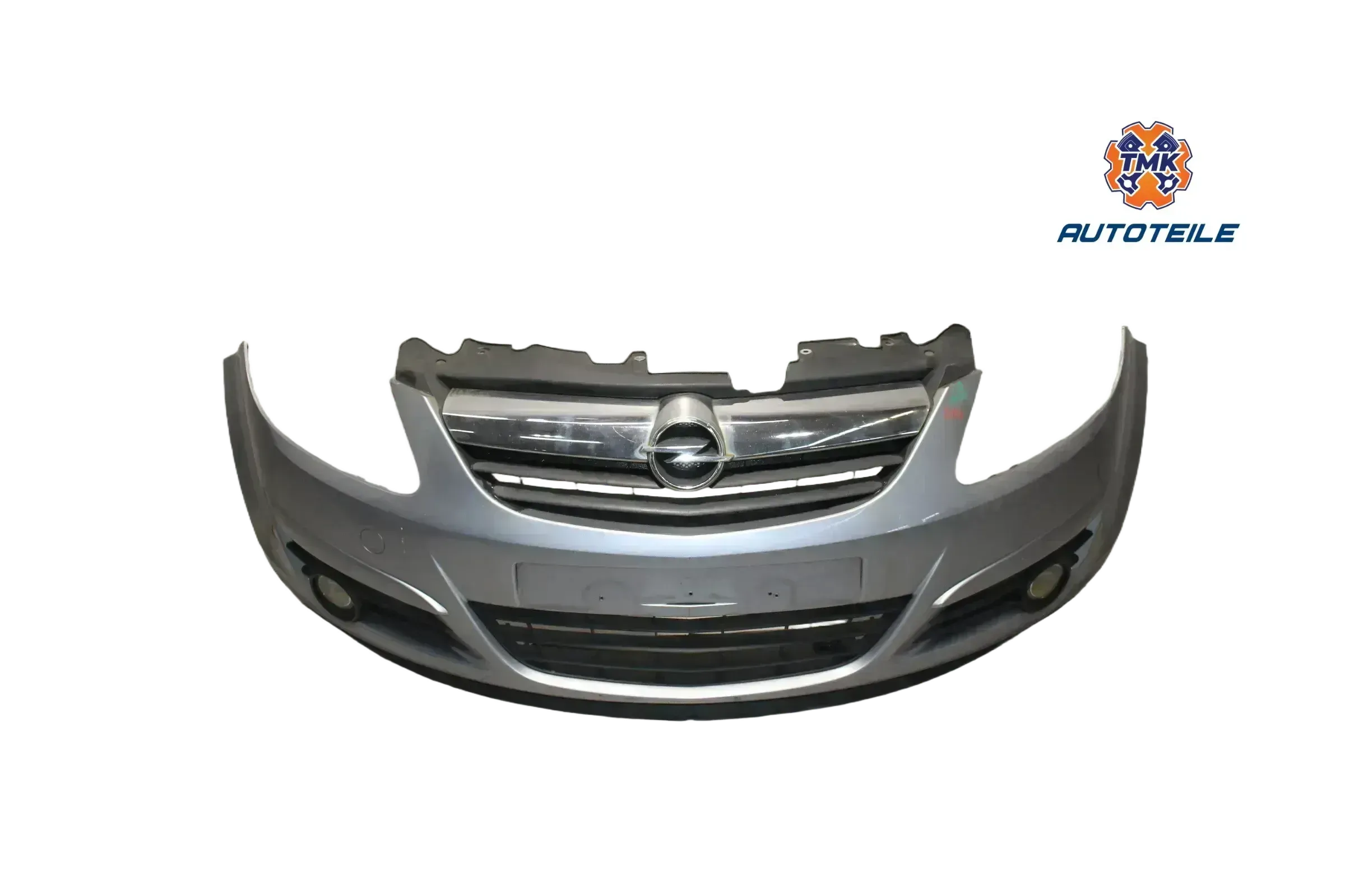 Opel Corsa D Stoßstange vorne  Frontschürze Vorfacelift Z163 Lichtsilber - Bild 1