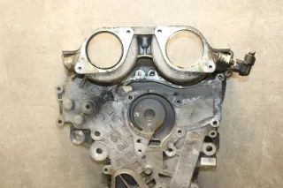 Opel Corsa D Adam Stirndeckel Deckel Ölpumpe 1,2 A12XER A12XEL 55562788 - Bild 5