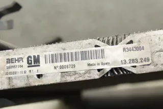 Opel Meriva B Wasserkühler Kühler Motorkühler 1,3 CDTI A13DTE 13283249 - Bild 3