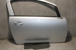 Opel Corsa D 3 Türer Tür vorne rechts Beifahrertür Z157 Starsilber - Bild 4