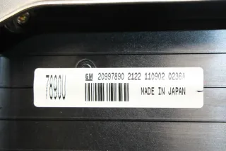 Opel Insignia A Radio Bedienteil Navi 900 Betätigungseinheit 20997890 U - Bild 4