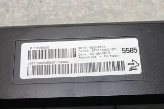 Opel Zafira C Steuergerät Modul Heizung Klimaanlage 13585585 - Bild 3