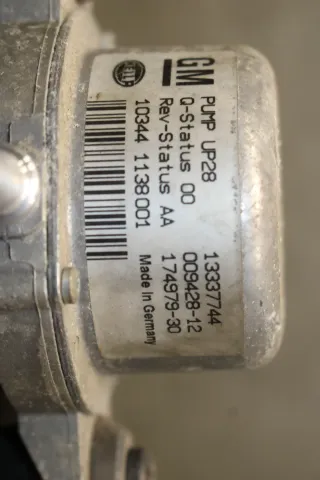 Opel Meriva B Vakuumpumpe Unterdruckpumpe 1.4 A14NET A14NEL 13337744 - Bild 5