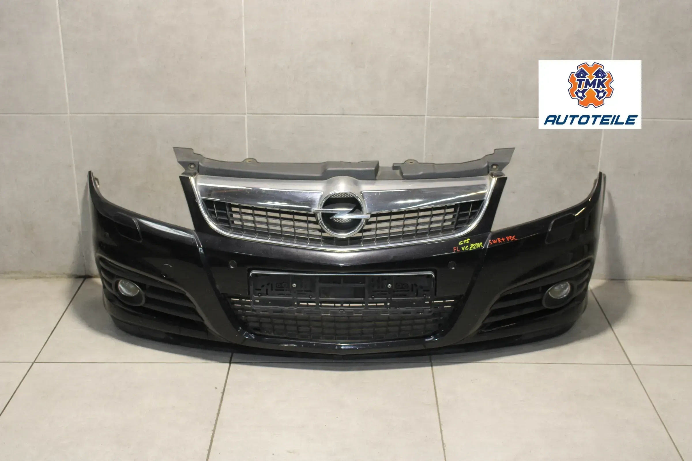 Opel Signum Vectra C Stoßstange Vorne Facelift PDC SWR Z20R Saphirschwarz - Bild 1