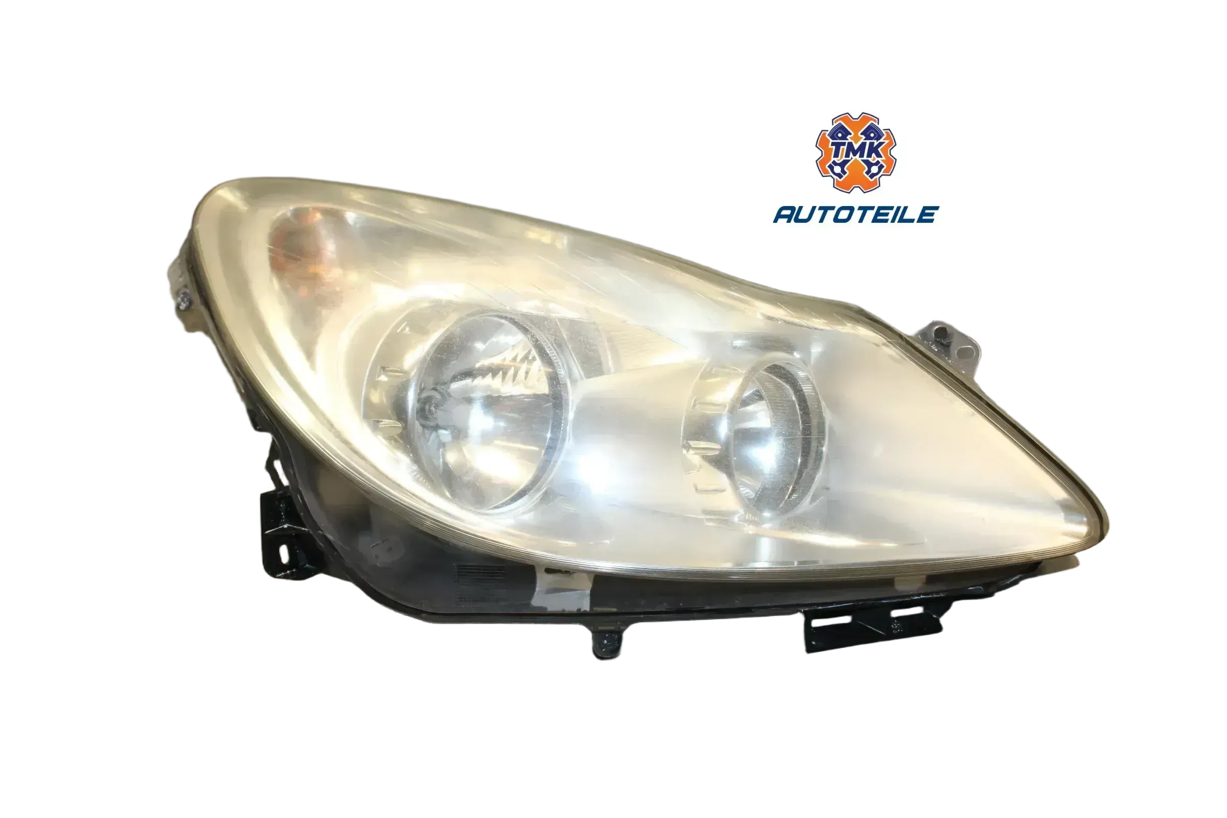 Opel Corsa D Scheinwerfer Rechts Beifahrerseite Halogen 13186382 EF - Bild 1