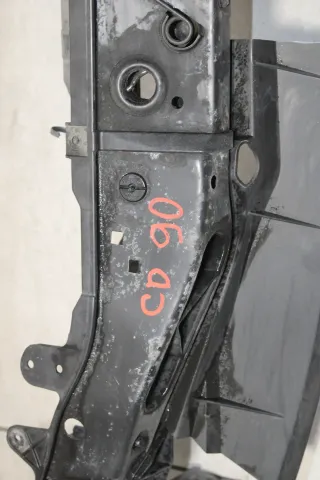 Opel Corsa D Schloßträger Frontmaske Frontgerüst  13191106 - Bild 5