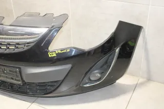 Opel Corsa D Facelift Stoßstange vorne Frontschürze Z20R Saphirschwarz - Bild 2