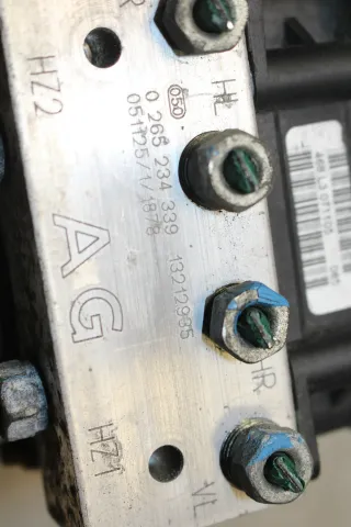 Opel Tigra B Meriva A ABS Steuergerät Hydraulikblock 13212935 AG - Bild 4