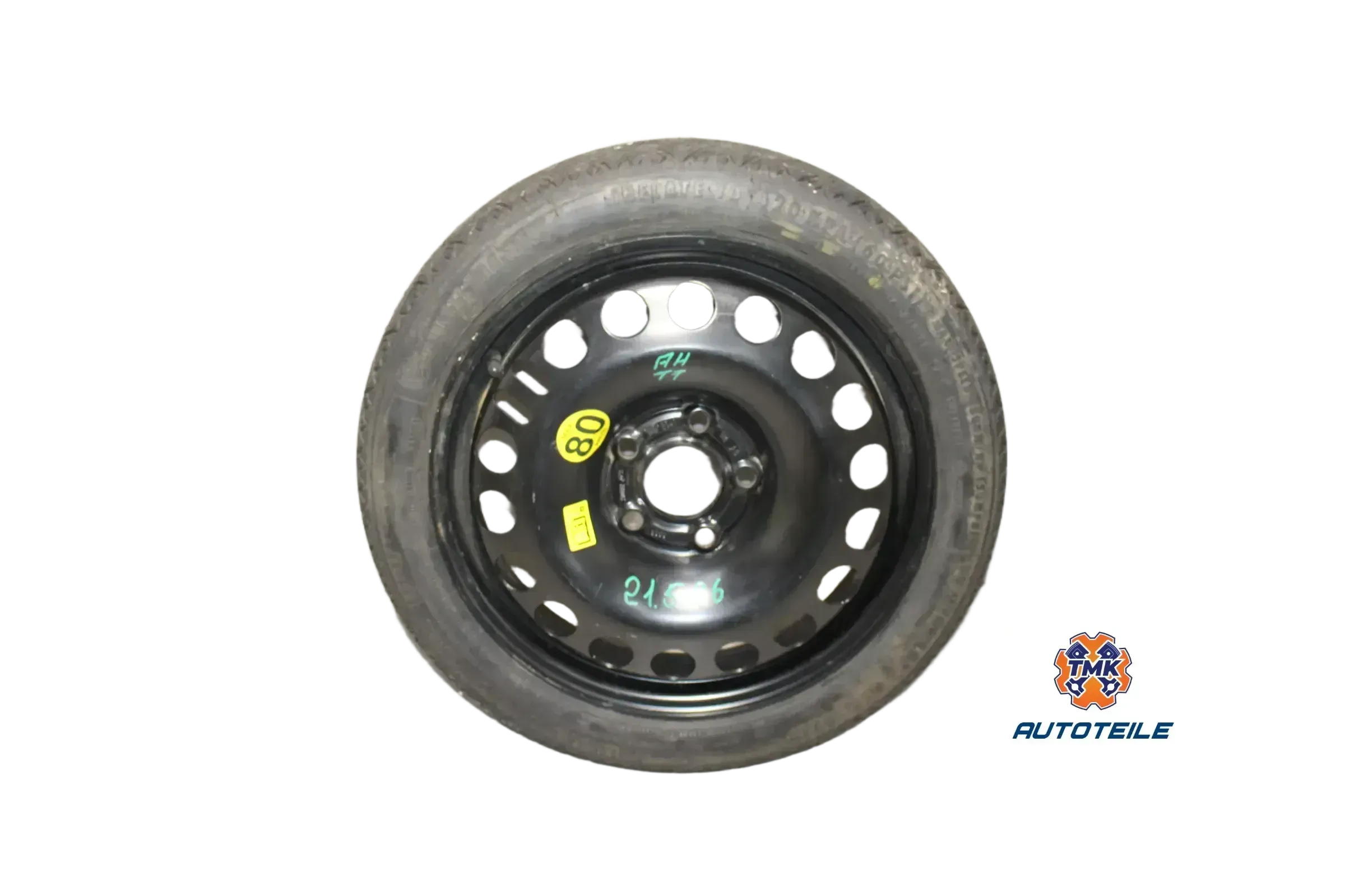 Opel Astra H Twintop Ersatzrad Notrad Continental 115 70 R16 ET41 5 Loch - Bild 1
