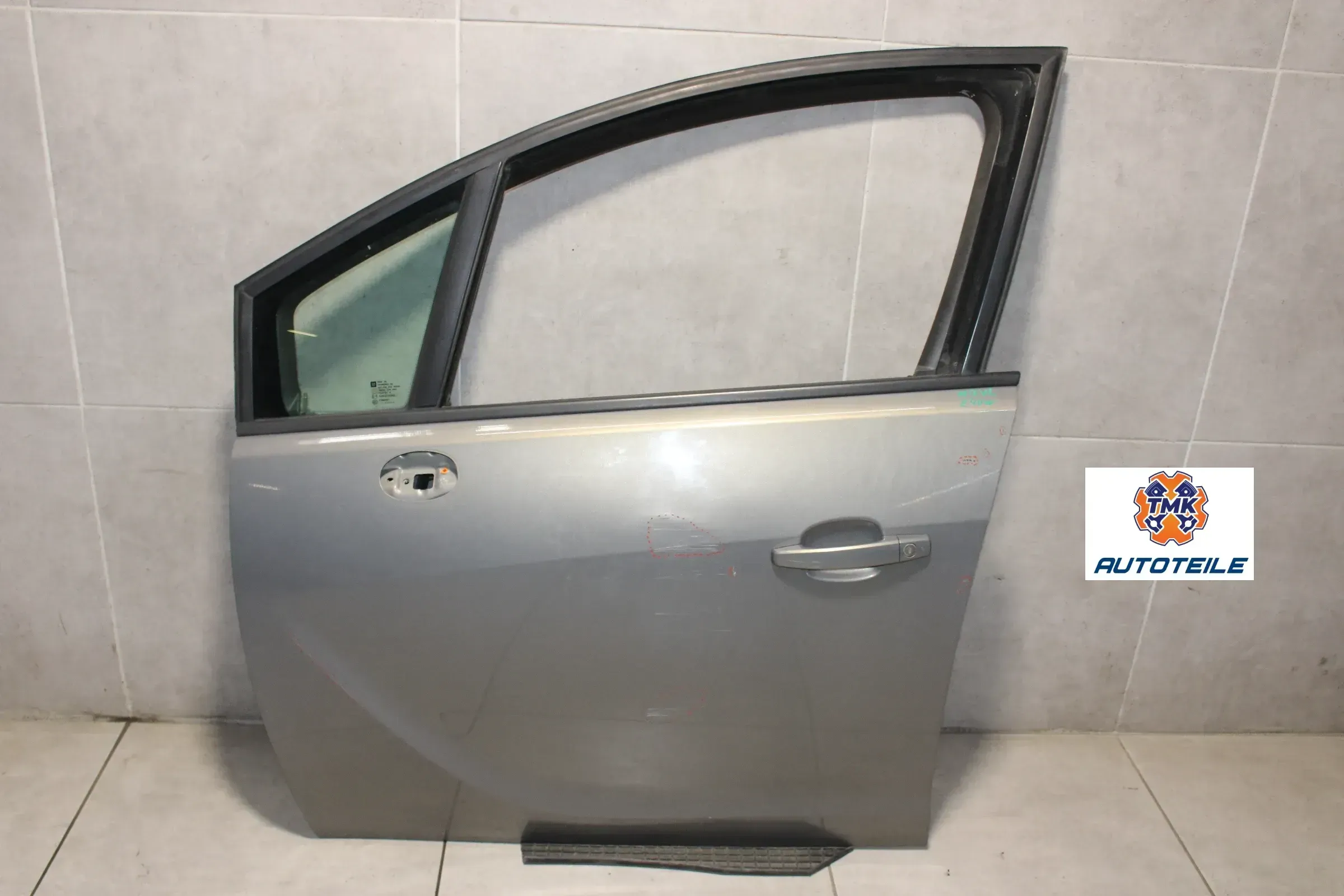 Opel Meriva B Tür Fahrertür Vorne Links Z40W Muskatgrau - Bild 1