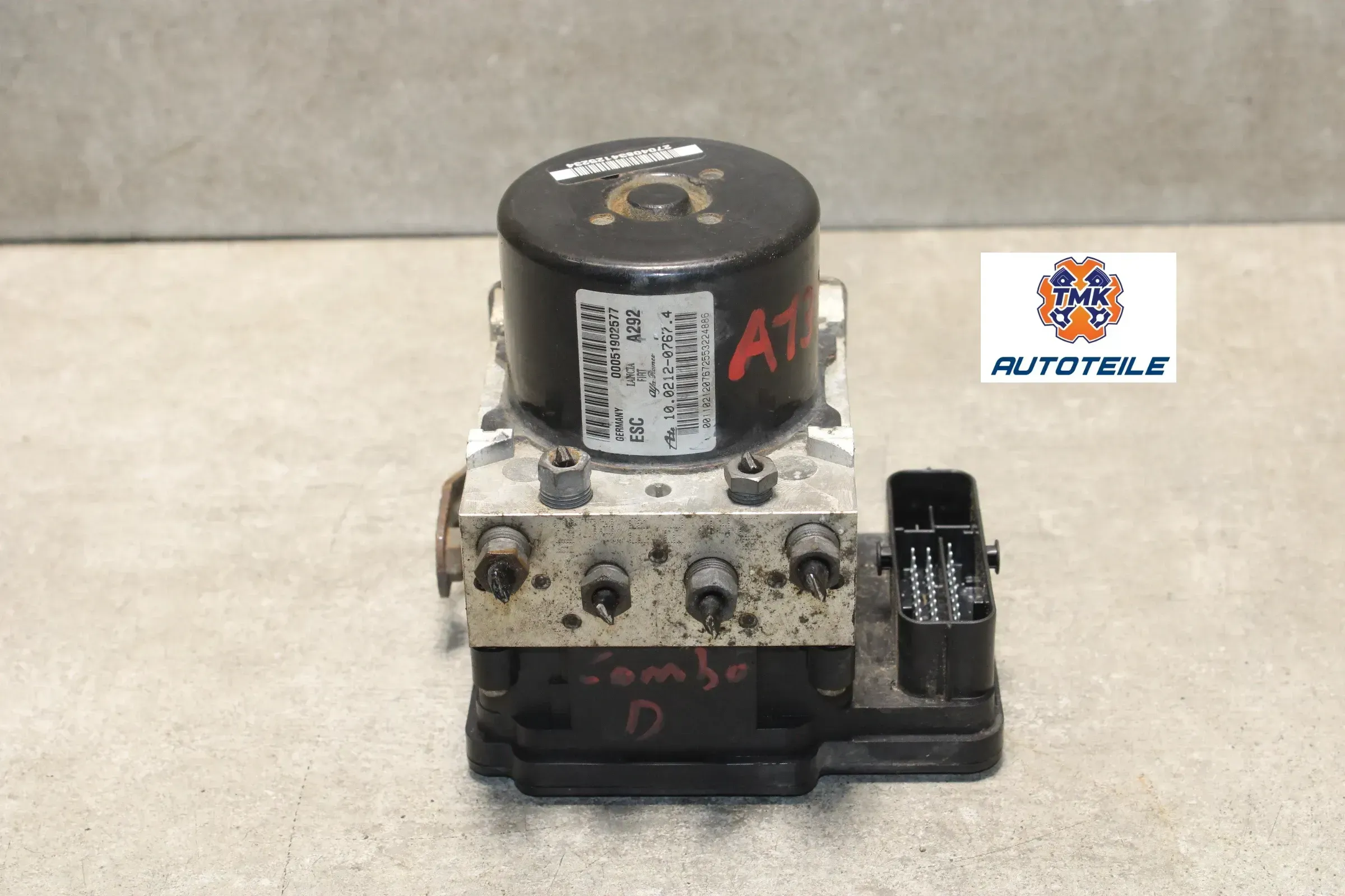 Opel Combo D ABS Steuergerät Hydraulikblock 00051902577 A292 - Bild 1