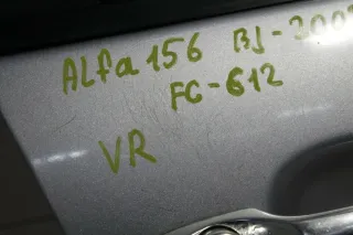 Alfa Romeo 156 Tür vorne rechts Beifahrertür Baujahr 2003 612 - Bild 6