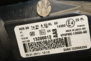 Opel Meriva B Scheinwerfer Halogen Fahrerseite Links 13286612 AA8 - Bild 7