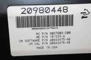 Opel Inisgnia A Kombi Sports Tourer Steuergerät Elektrische Heckklappe 20980448 - Bild 4
