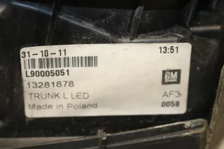 Opel Astra J GTC Rücklicht Rückleuchte Fahrerseite links innen LED 13281878 - Bild 6