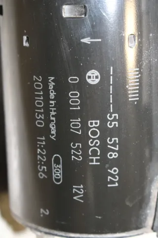 Opel Corsa D Adam Meriva B Starter Anlasser 1.4 A14XER 55578921 - Bild 3