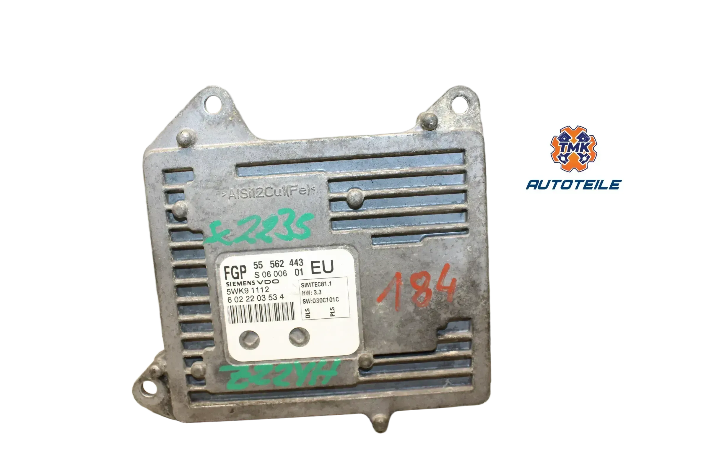 Opel Signum Vectra C Motorsteuergerät 2.2 Z22YH ENTHEIRATET 55562443 EU - Bild 1