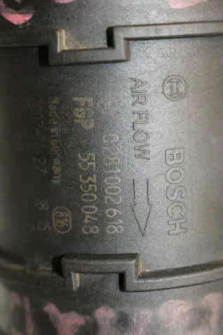 Opel Corsa D Luftmassenmesser LMM 1.3 CDTI Z13DTH Z13DTJ 55350048 - Bild 4