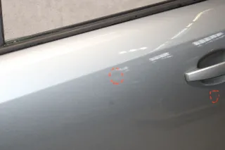 Opel Corsa D Tür Hinten Links Fahrerseite 5 Türer Z179 Argonsilber - Bild 4