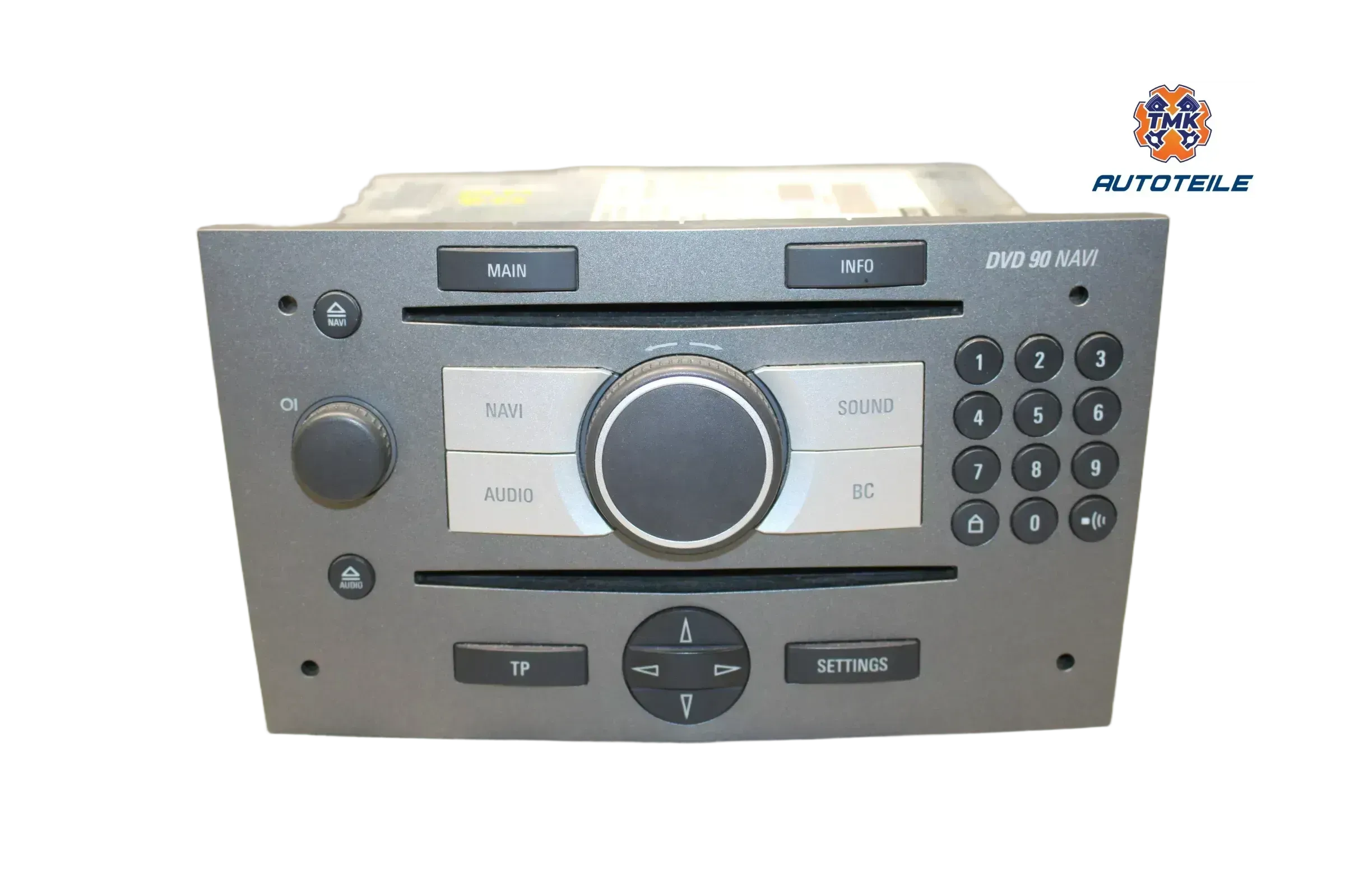 Opel Zafira B Astra H Radio Autoradio DVD90 NAVI 13163935 UCL ENTHEIRATET - Bild 1