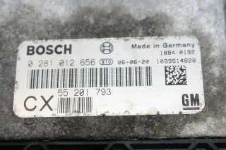 Opel Astra H Motorsteuergerät Steuergerät Motor 1.9 CDTI Z19DTH ENTHEIRATET 55201793 CX - Bild 3