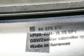 Zafira A Verkleidung Seitenteil hinten rechts Z157 Starsilber Opel 09270513 - Bild 12