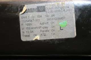Opel Meriva B Fensterheber Fensterhebermotor Vorne Links 13354547 - Bild 4