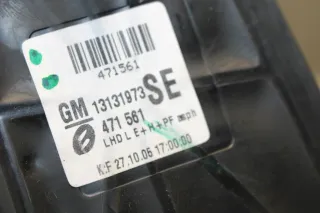 Opel Zafira B Spiegel Außenspiegel e-klappbar ohne Spiegelglas Fahrerseite Links Z20R Saphirschwarz 13131973 SE - Bild 6