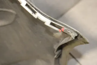 Opel Corsa D Stoßstange Hinten Heckstoßstange PDC 5 Türer Z40M Champagnersilber - Bild 11