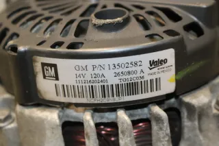 Opel Insignia A Astra J Lichtmaschine Generator Lima 2.0 CDTI 118 KW A20DTH 13502582 - Bild 4