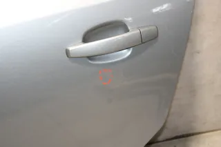 Opel Corsa D Tür Hinten Links Fahrerseite 5 Türer Z179 Argonsilber - Bild 5