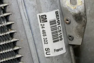 Zafira A Klimakondensator Kondensator Klimakühler Y20DTH 2,0 24465322 SU Opel - Bild 3