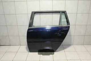 Tür hinten links Fahrerseite Z21A Saturnblau Opel Vectra C Caravan - Bild 1